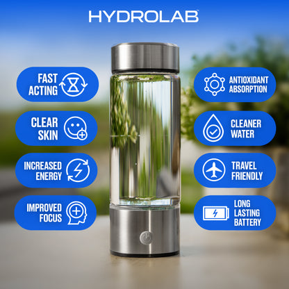 The HydroLab® Hydrogen Water Bottle 420ml